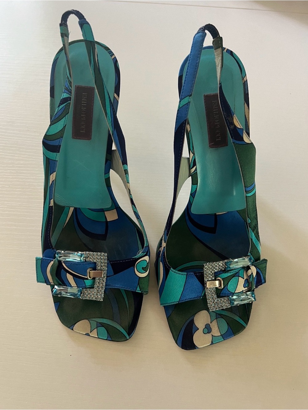 Emilio Pucci sling backs
